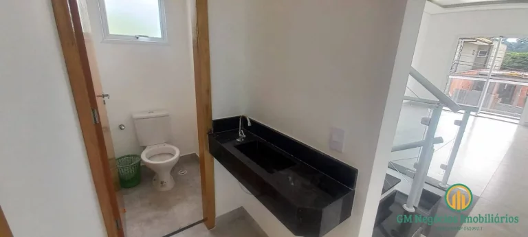 Imagem Casa nova, 3 dormitórios, sendo 1 suíte, quintal