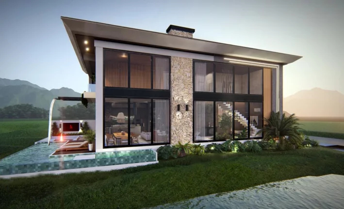 Imagem Casa Alto Padrão para Venda em Palhoça / SC no bairro Pedra Branca