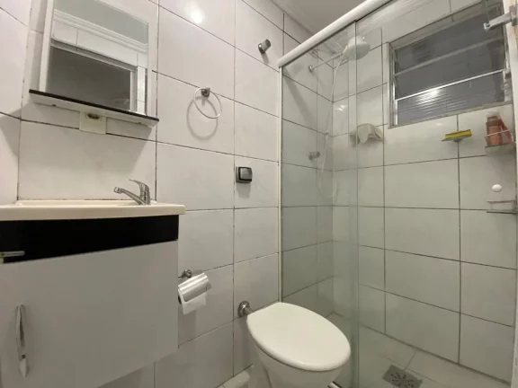 Imagem Apartamento com 2 dormitórios à venda, 60 m² por R$ 270.000,00 - Aparecida - Santos/SP