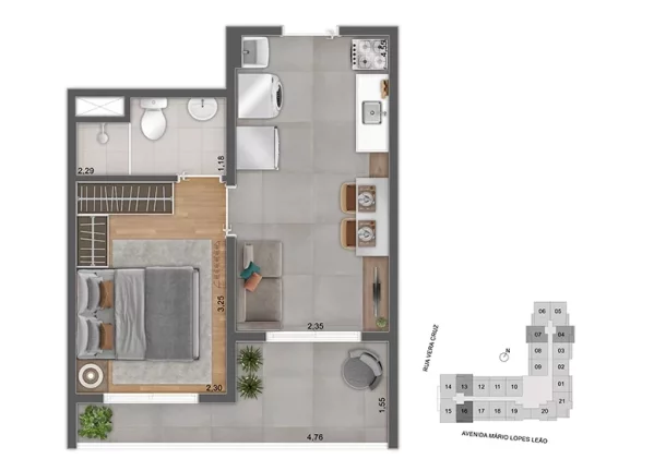 Imagem Apartamento em Santo Amaro - São Paulo SP