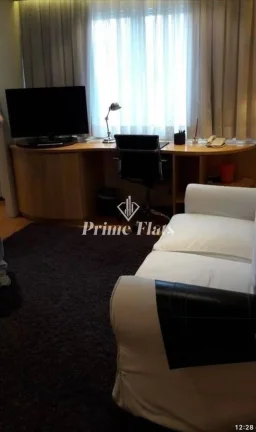 Imagem Flat disponível para locação no Radisson Vila Olímpia São Paulo, com 31m², 1 dormitório e 1 vaga