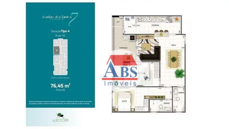 Imagem Apartamento à venda, 76 m² por R$ 330.000,00 - Nova Mirim - Praia Grande/SP