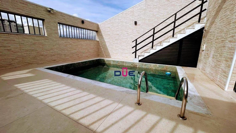 Imagem Cobertura com 3 dormitórios à venda, 357 m² por R$ 3.500.000 - Pompéia - Santos/SP