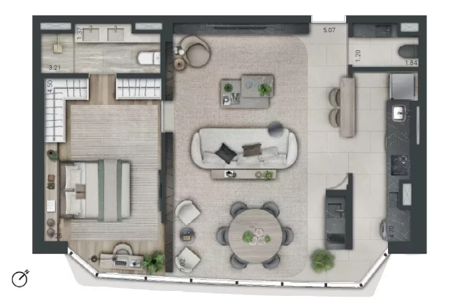 Imagem Apartamento em Real Parque - São Paulo SP