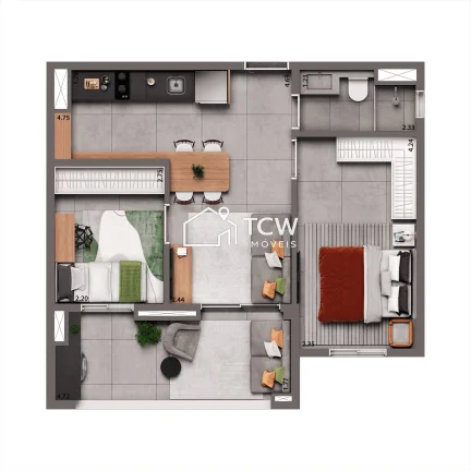 Imagem Apartamento à venda no bairro Brooklin Paulista - São Paulo/SP, Zona Sul