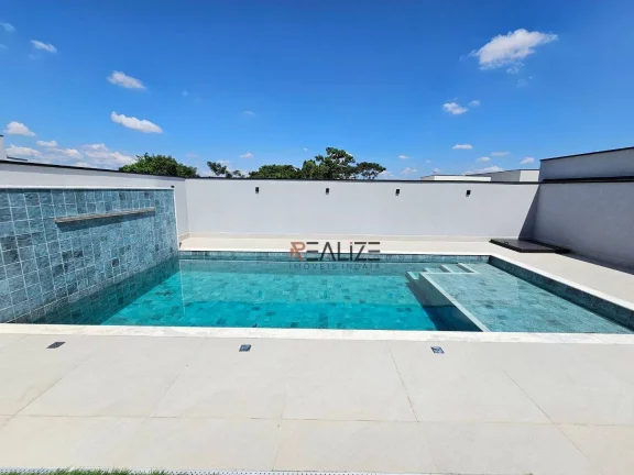 Imagem Sobrado com ampla piscina e quintal à Venda no Condomínio Evidência – Indaiatuba/SP | R$1.970.000