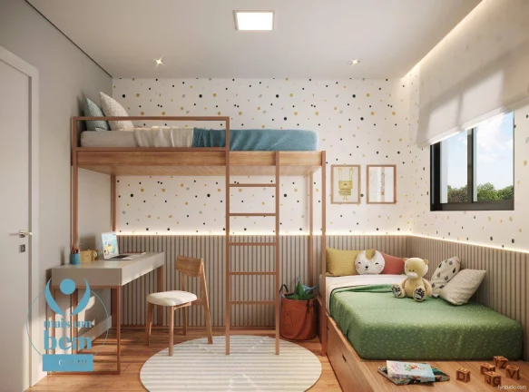 Imagem Apartamento com 2 quartos à venda, 53 m² por R$ 462.955 - Hauer - Curitiba/PR