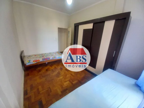 Imagem Apartamento com 2 dormitórios à venda, 90 m² por R$ 340.000 - Gonzaga - Santos/SP Vista para o mar