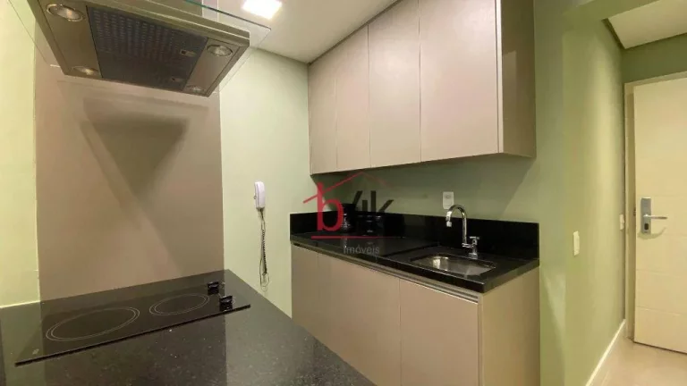 Imagem Apartamento 43m² mobiliado para locação e venda no Habitarte 1, 1 quarto studio, 1 vaga - Brooklin