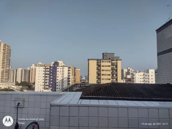 Imagem Cobertura com 3 dormitórios à venda, 136 m² por R$ 580.000,00 - Vila Guilhermina - Praia Grande/SP