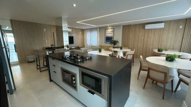 Imagem Apartamento 2 Dormitórios(1 S) À Venda, 75,89m2 - Barreiros - São José/SC