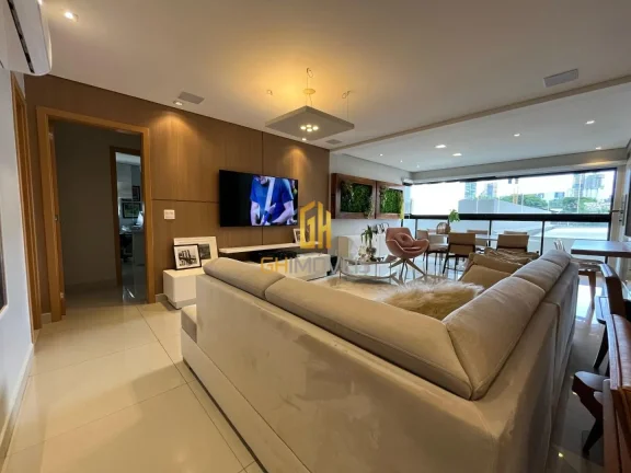 Imagem Apartamento com 3 quartos no Setor Marista, com 121m² de área privativa, o apartamento possui:- Sa...
