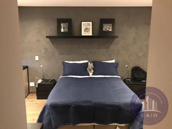 Imagem Apartamento com 1 quarto, 78 m², à venda por R$ 1.245.000- Alphaville/SP
