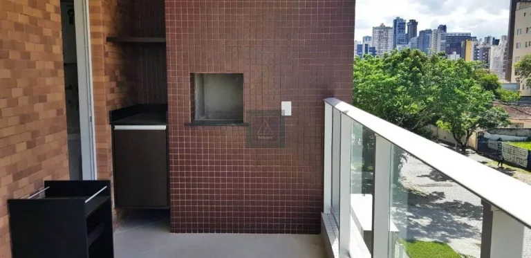 Imagem Apartamento 3 quartos com suíte. 82,76 m². 1 vaga. Sacada com churrasqueira.
