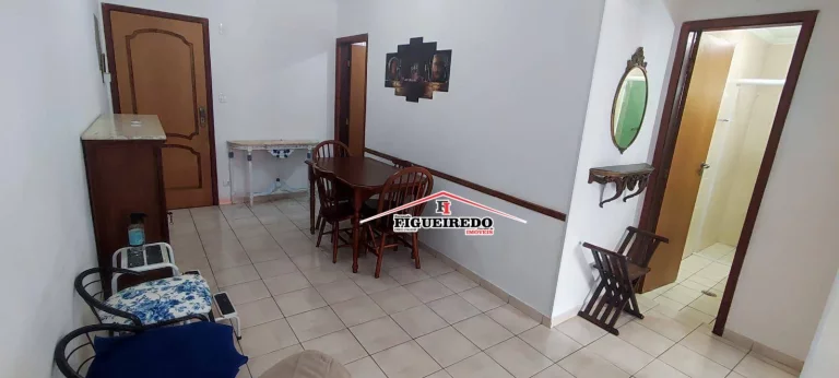 Imagem Apartamento com 1 dormitório para alugar, 59 m² por R$ 2.850,02/mês - Canto do Forte - Praia Grande/SP