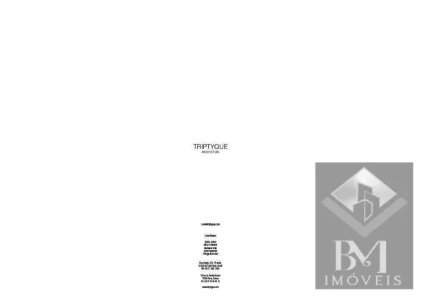 Imagem Arquitetura Triptyque Architecture em obras, entrega janeiro 2023