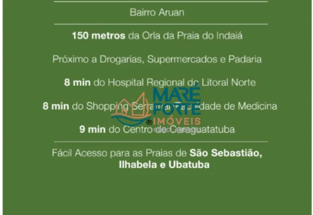 Imagem Pré-Lançamento em Caraguatatuba, 150m da praia Aruan