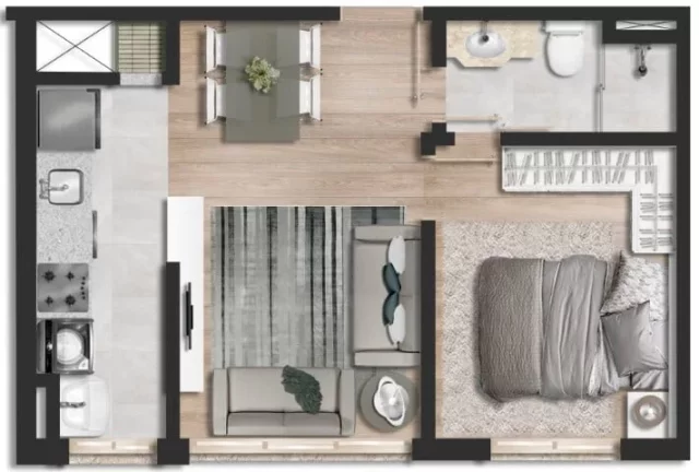 Imagem Aton - Apartamento à venda no bairro Mont Serrat - Porto Alegre/RS