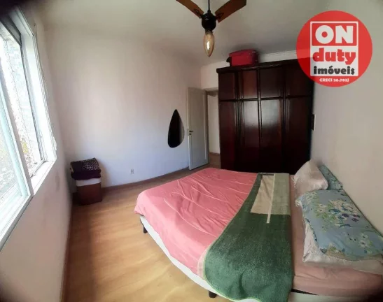 Imagem Apartamento com 1 quarto à venda, 47 m² por R$ 275.000 - José Menino - Santos/SP
