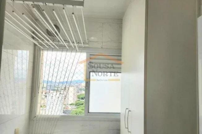 Imagem Apartamento de 61 m², em andar alto, com 2 dormitórios, sendo 1 suíte, sala para dois ambientes c...
