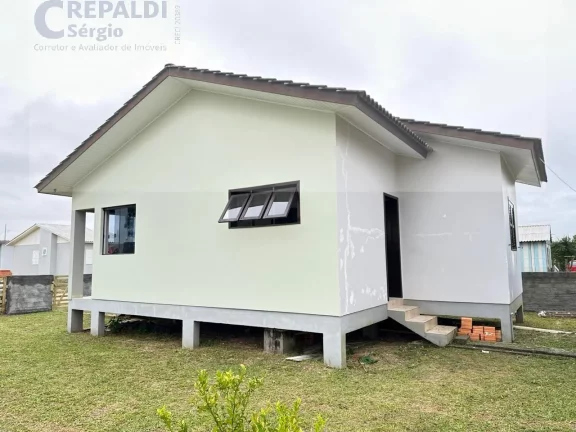 Imagem Casa à venda em Balneário Rincão-SC: 3 quartos, sala, banheiro, garagem e 70m² de área!