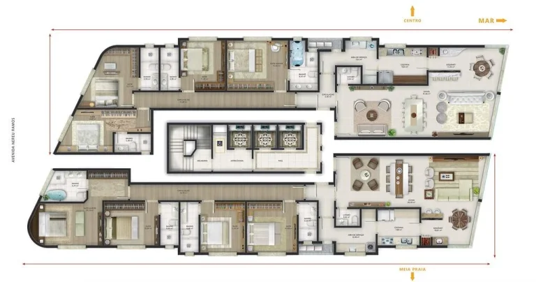 Imagem Apartamento 4 Dormitórios para venda em Itapema - SC