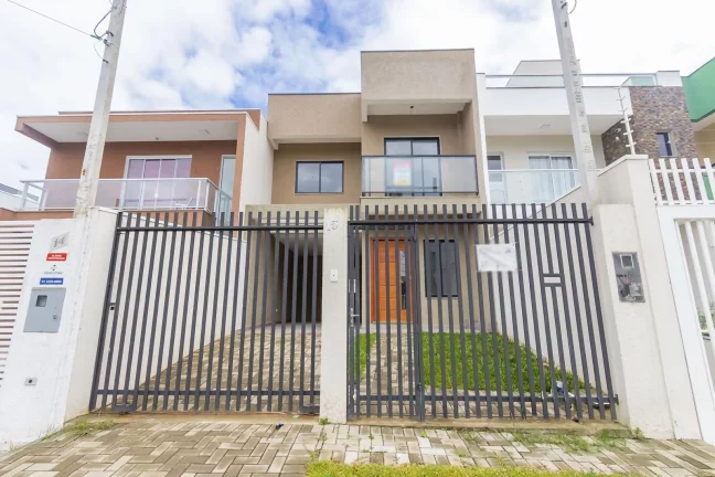 Imagem Sobrado novo no Pilarzinho a poucos minutos do Parque Tingui Financia e aceita FGTS!