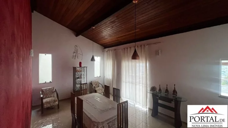 Imagem Casa nova para locação em rua planta de transito local e vista para Mata do Jambreiro.