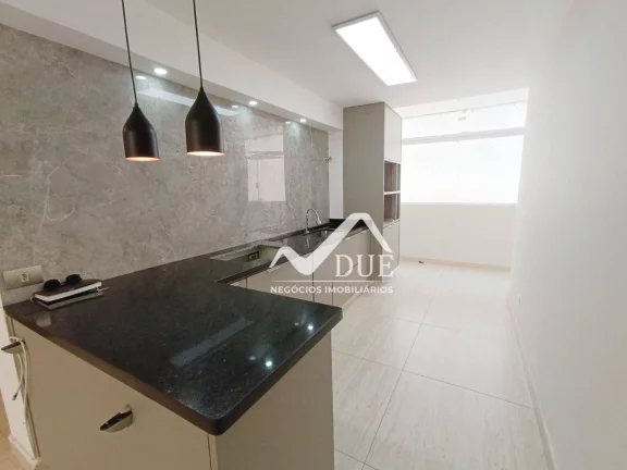 Imagem Apartamento com 3 dormitórios à venda, 148 m² por R$ 875.000,00 - José Menino - Santos/SP