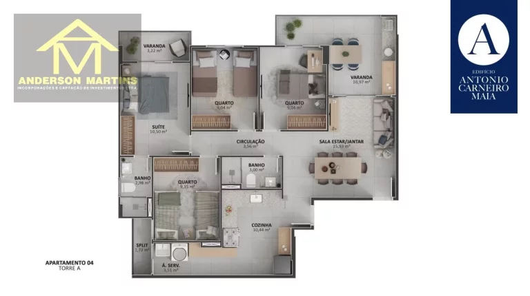 Imagem Apartamento com 4 Quartos à Venda, 113 m² em Praia Da Costa - Vila Velha