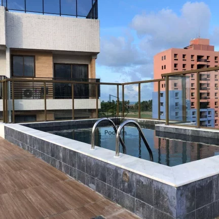 Imagem Apartamento mobiliado, decorado e equipado a 300 metros da praia de Ponta de Campina - AP2104