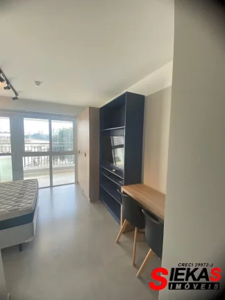 Imagem Apartamento mobiliado para locação no Tatuapé, São Paulo-SP: 1dormitorio , 1 banheiro, 35m²!