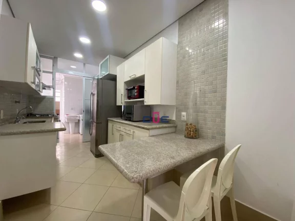 Imagem Apartamento com 2 dormitórios à venda, 107 m² por R$ 820.000,00 - Boqueirão - Santos/SP
