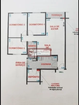 Imagem Encantador apartamento com sacada em Vila dos Remedios - SP por R$ 390.000