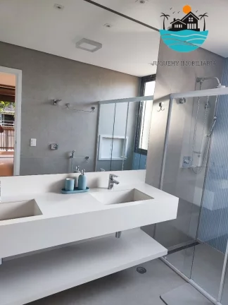 Imagem Aluguel Juquehy Temporada, Venda, 5 suítes, piscina aquecida, 50 Metros da praia, max 16 pessoa, serviço de praia, 2 vagas, | Juquehy Imobiliária