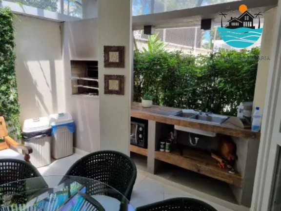 Imagem Casa em Juquehy para Alugar Temporada com, 4 dormitórios, 2 suítes, 150m da praia - Acomodação 10 pessoas | Juquehy Imobiliária