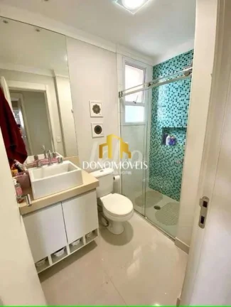 Imagem Apto 106m vista livre andar alto Cond Auge Home Resort Centro SBC