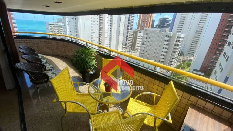 Imagem Apartamento à venda, 282 m² por R$ 1.500.000,00 - Meireles - Fortaleza/CE