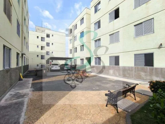 Imagem Venda de apartamento no Jardim Campos Elíseos, Campinas. 2 dormitórios, sala, cozinha com armários, lavanderia, banheiro, vaga de garagem, permitido