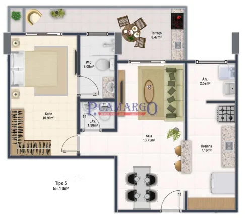 Imagem Apartamento Padrão