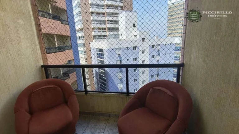 Imagem Apartamento com 2 dormitórios para alugar, 57 m² por R$ 2.700,02/mês - Aviação - Praia Grande/SP