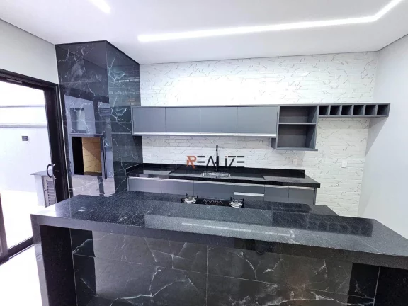 Imagem Casa com vista livre e 3 dormitórios à venda, 134 m² por R$ 1.190.000 - Condomínio Park Gran Reserve - Indaiatuba/SP