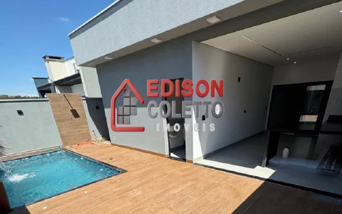 Imagem "Pronto para Morar" Casa recem construída a venda, Residencial Agápe, 3 Quartos, Piracicaba!!