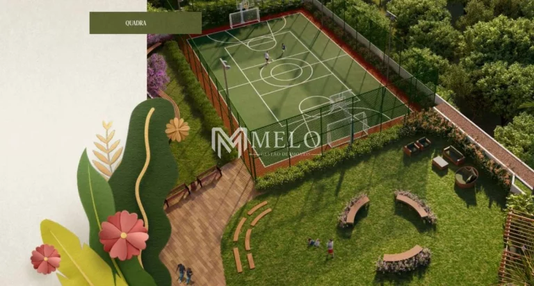 Imagem Parque das Palmeiras- 56,15m²,com 2 ou 3 quartos (01 suíte), sala, cozinha, varanda, wc..