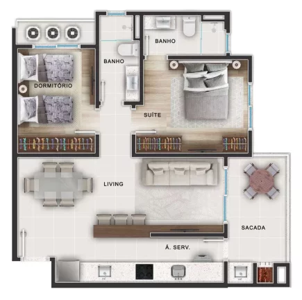 Imagem Apartamento à venda no bairro São Vicente - Itajaí/SC
