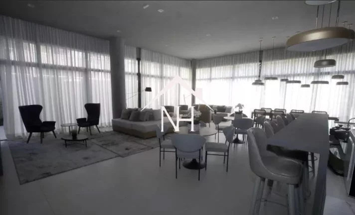 Imagem Apartamento de 171m c/ hall privativo,3suítes,ar condicionado,terraço gourmet,3 vagas c/ depósito,piscina aquecida,brinquedoteca,sauna,academia,jardim