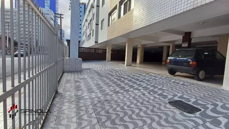 Imagem Apartamento com 1 dormitório à venda, 43 m² por R$ 240.000,00 - Tupi - Praia Grande/SP