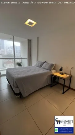 Imagem Apartamento à venda na Barra, Expresso 2222, 1 Quarto, Porteira Fechada, Vista Cristo e Piscina no Roof Top euma vaga