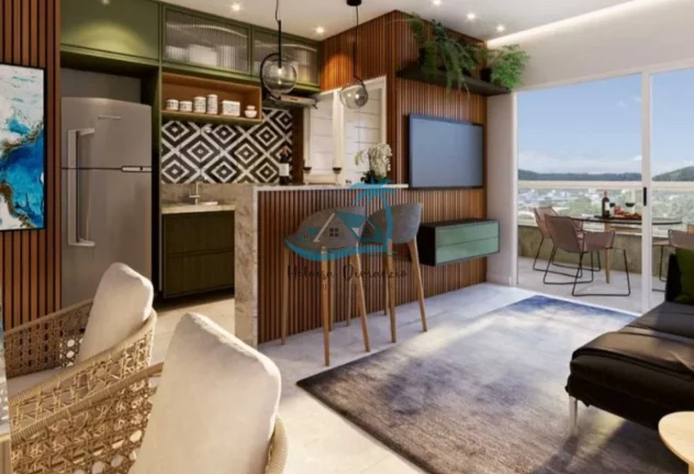 Imagem Apartamento novo com 2 dormitórios , a venda a 300m da orla do Itaguá em Ubatuba.