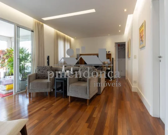 Imagem Apartamentp Vila Romana com 177m², 3 suítes e 3 vagas.